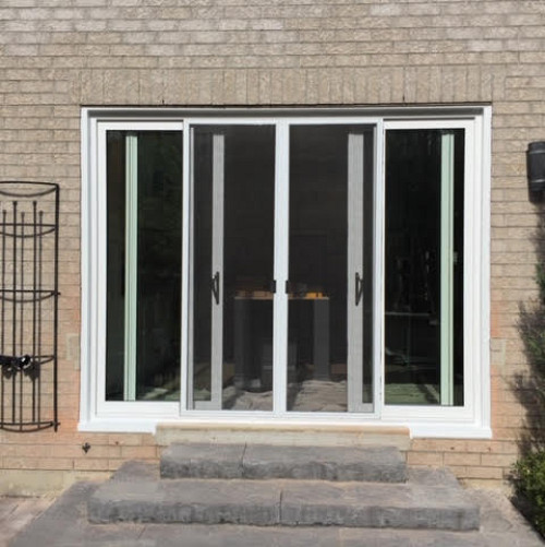 4 panel sliding door