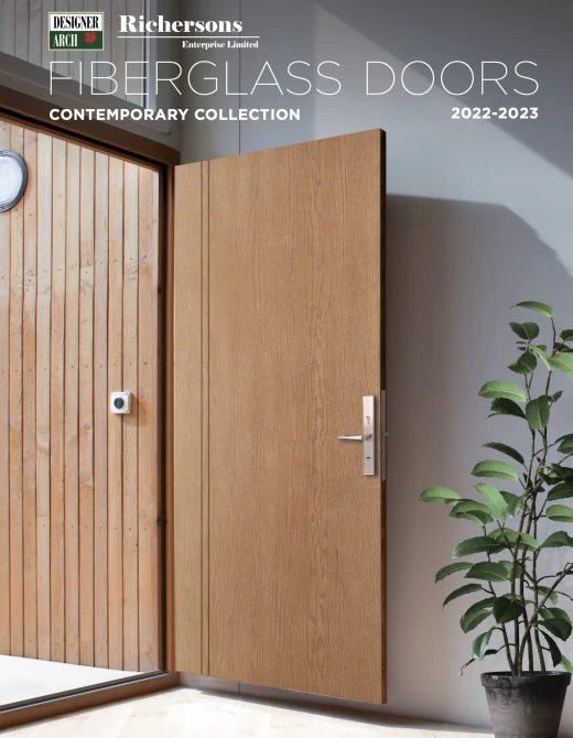 Contemporary Fiberglass Doors
