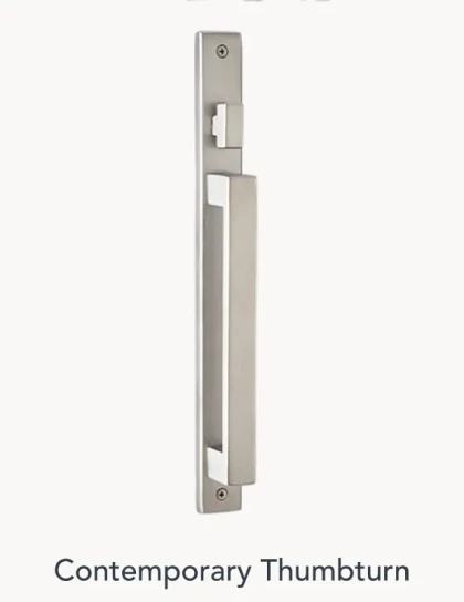 Contemporary Thumbturn