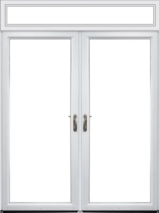 Double Door with Transom