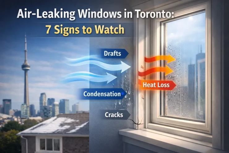 Air-Leaking Windows in Toronto: 7 Warning Signs to Watch For