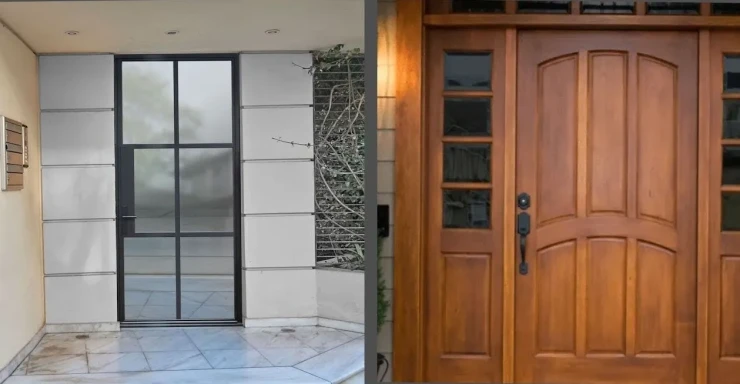 Steel Exterior Door With Window vs. Exterior Wood Door With Window: Which Is Best for Toronto Homes?