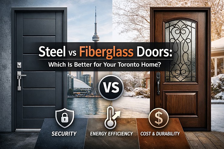 Steel vs Fiberglass Front Door: Which One Is Right for Your Home?