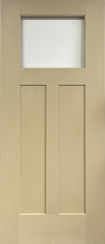 Fir Shaker Craftsman Fiberglass Entry Door