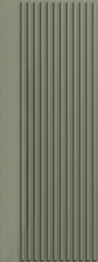 Jasmine Edge Smooth Fiberglass Entry Door