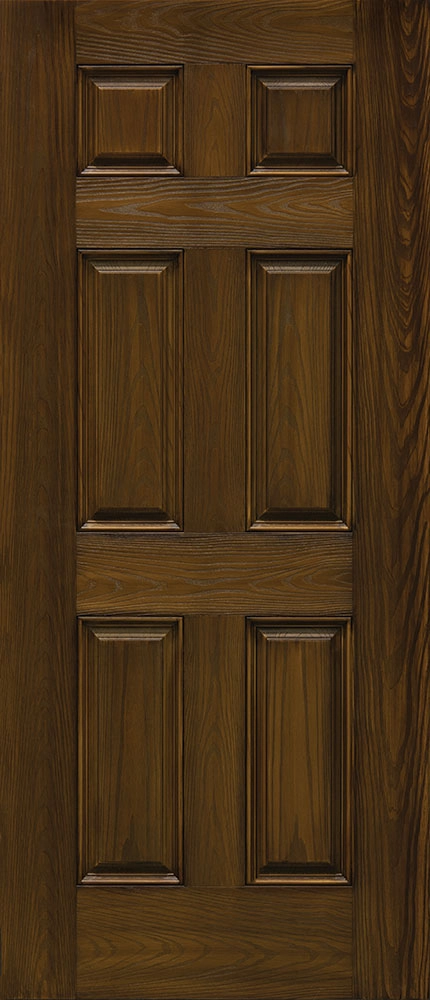 6 Panel BT Fiberglass Entry Door