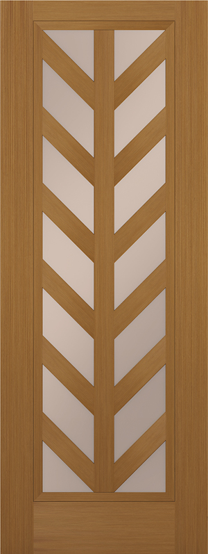 Palma Fir Fiberglass Entry Door