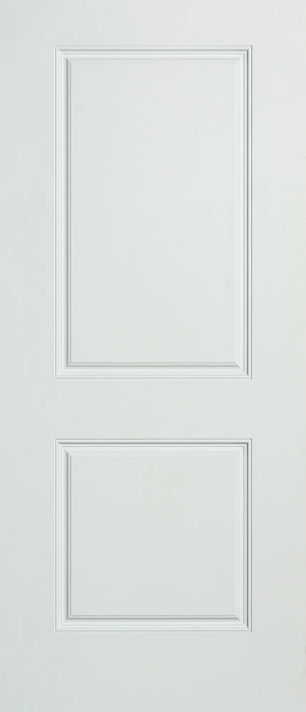 1/2 Lite 2-Panel Fiberglass Entry Door