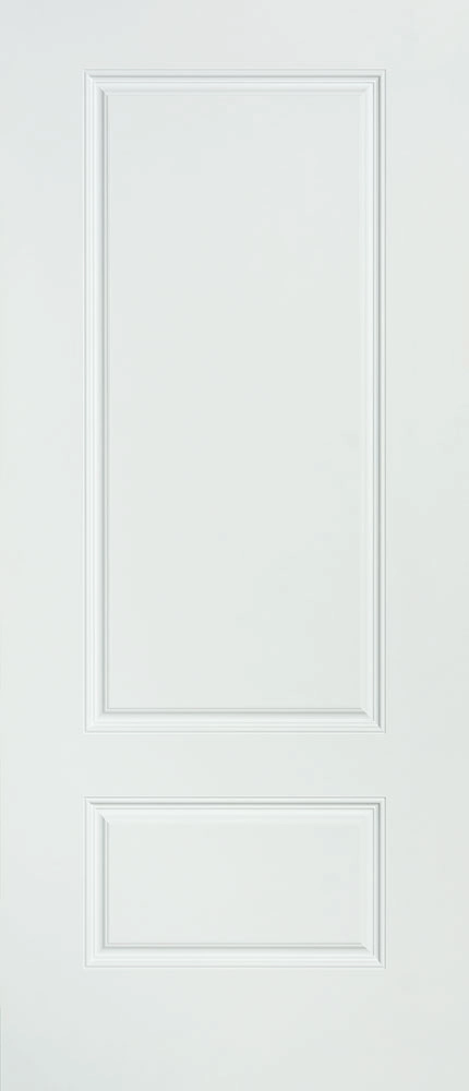 3/4 Lite 2-Panel Fiberglass Entry Door