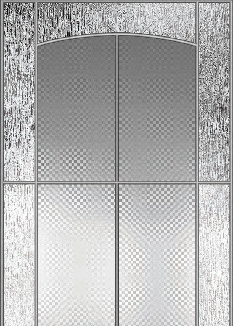 Beatrice decorative door glass