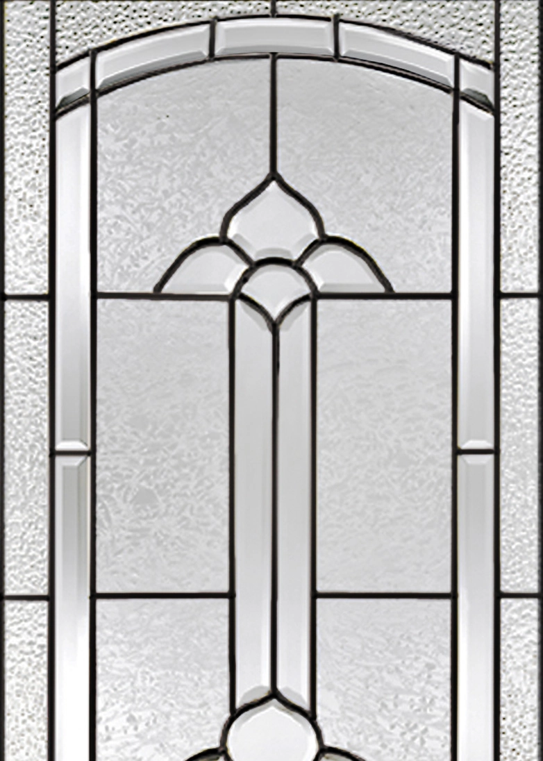 Cathedrale decorative door glass
