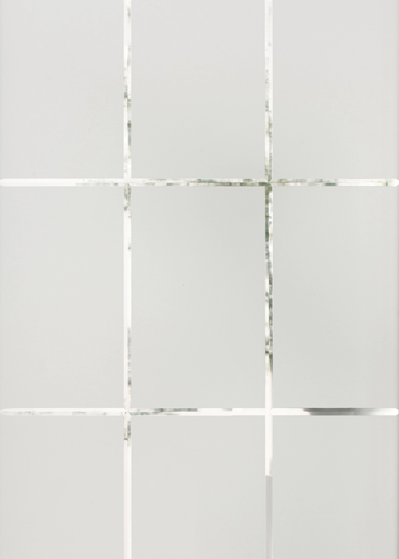 Distinction decorative door glass