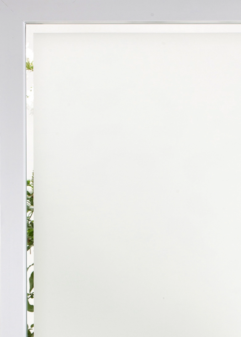 Edge decorative door glass