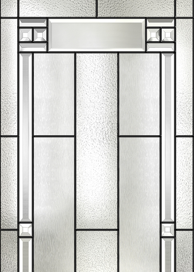 Epic decorative door glass