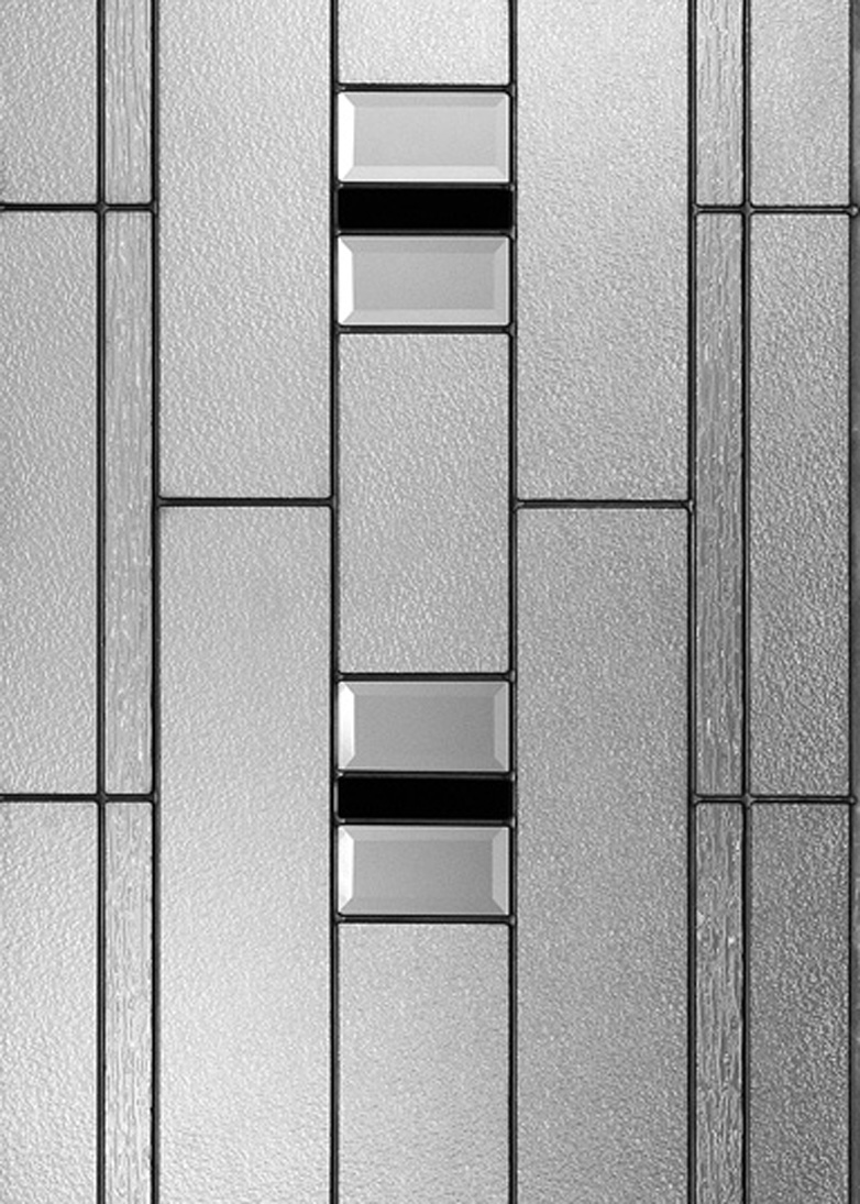 Hollister decorative door glass