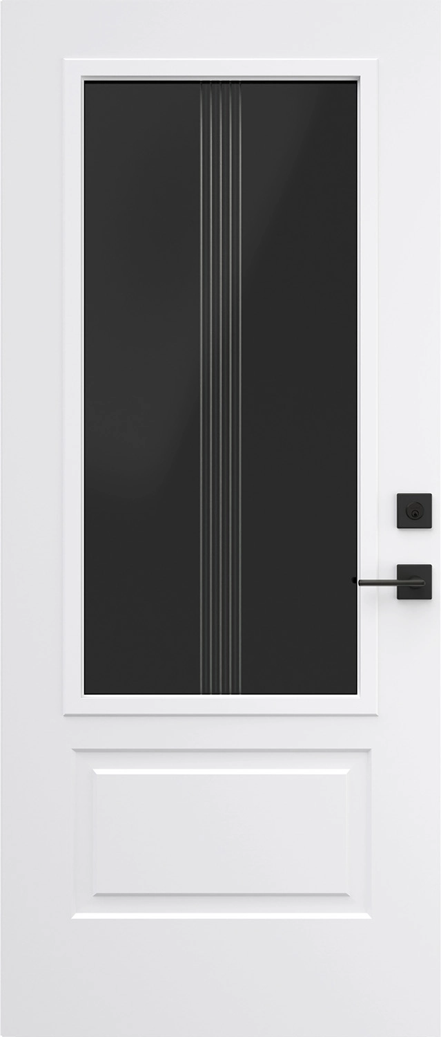 Infinite - black 22"x48"