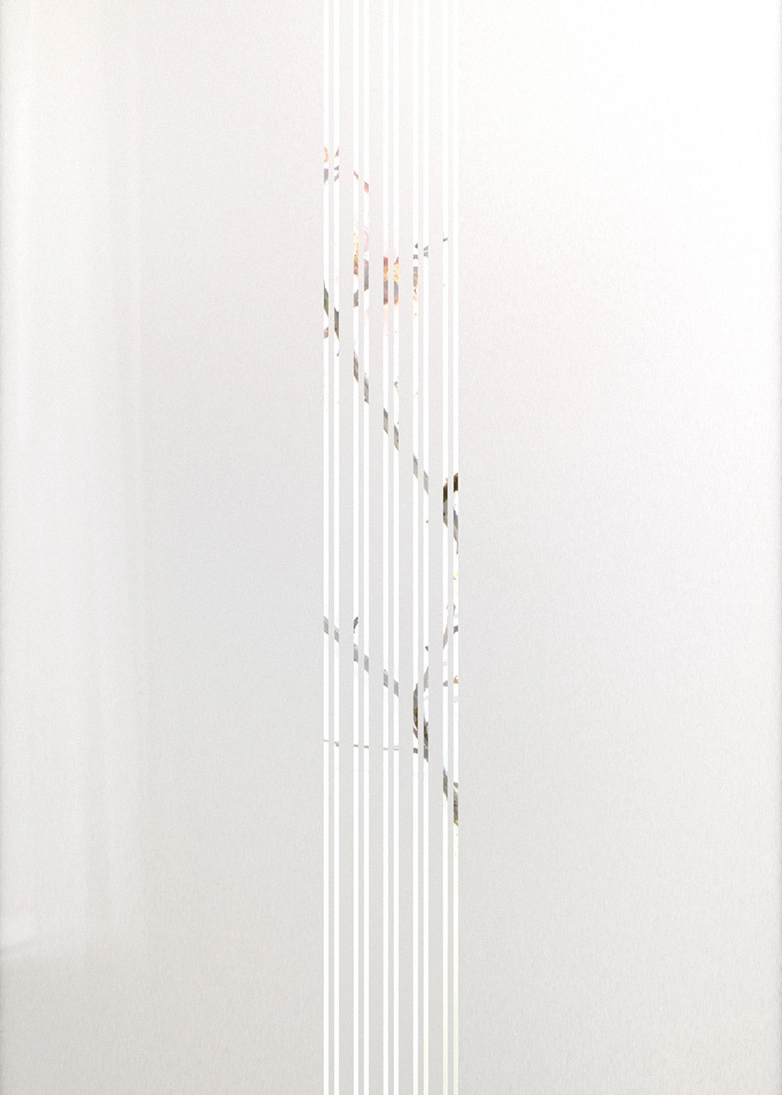 Infinite decorative door glass