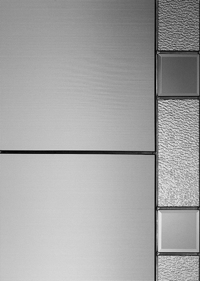 Modena decorative door glass