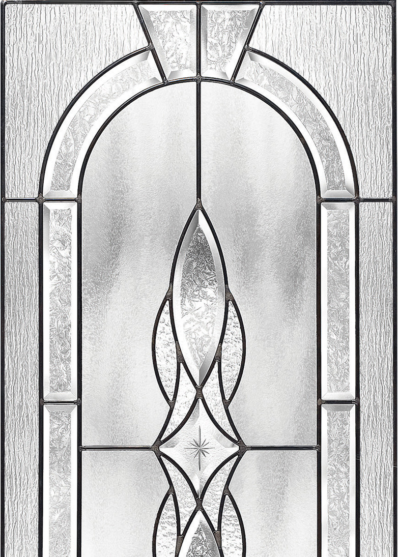Venus decorative door glass