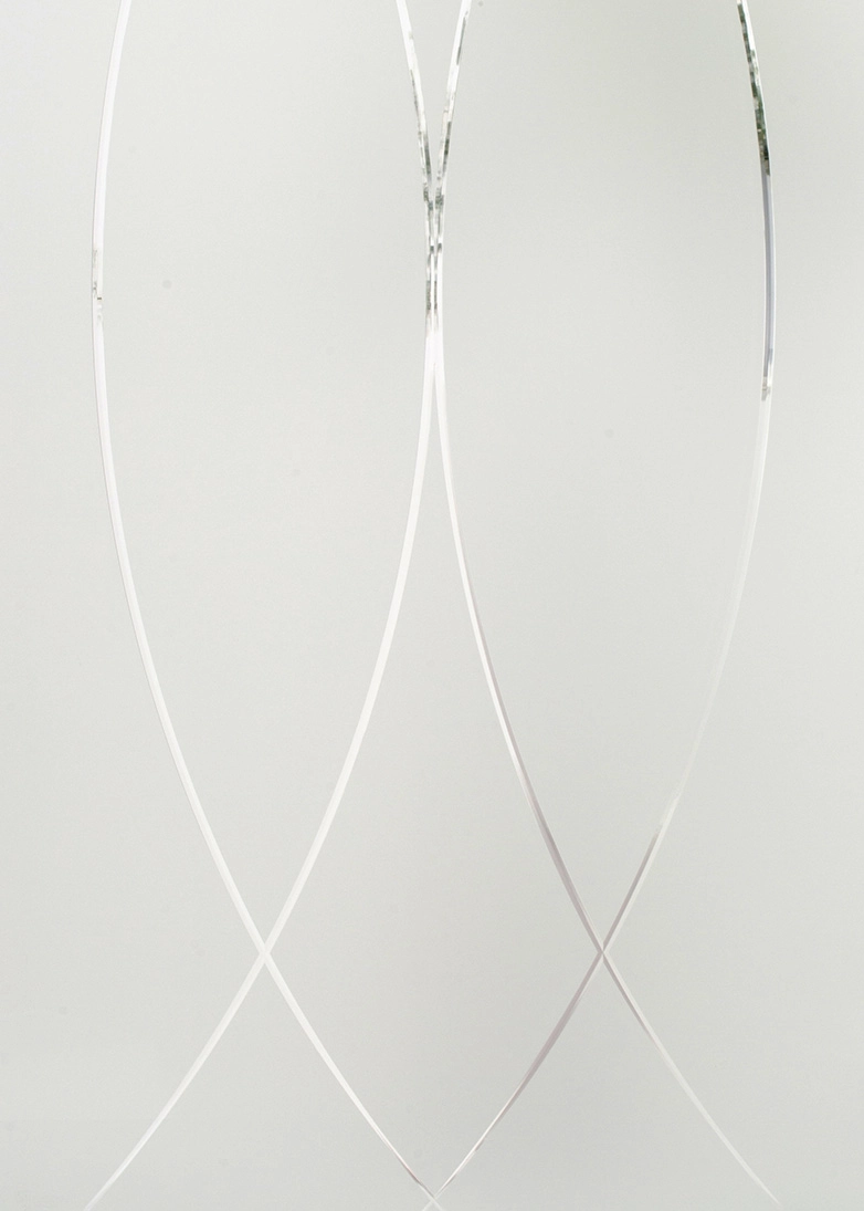 Verso decorative door glass
