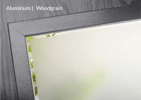 Aluminum - Woodgrain