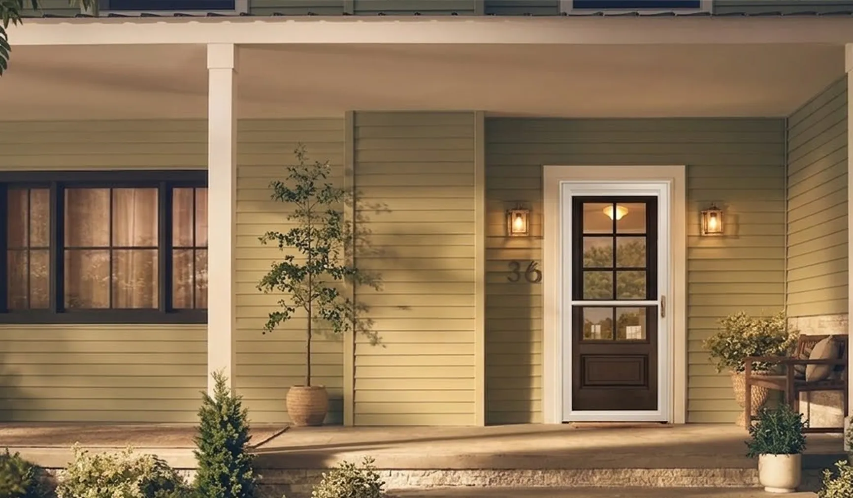 Replacement Aluminum Storm Doors