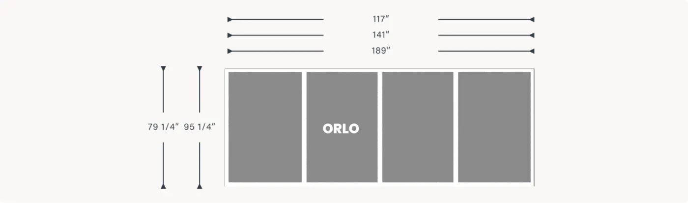Amafi wide opening configuration diagram