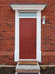 6 Panel Steel Entry Door