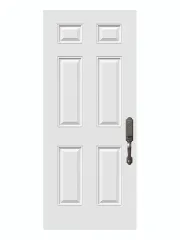 6 Panel Steel Entry Door