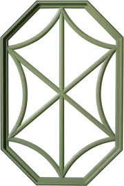 Aluminum Clad Wood Shaped Window