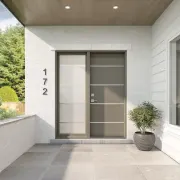 Decorative Accents Steel Entry Door