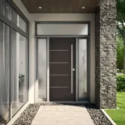 Decorative Accents Steel Entry Door