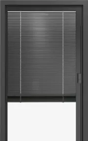 Glide Internal Blinds Steel Entry Door
