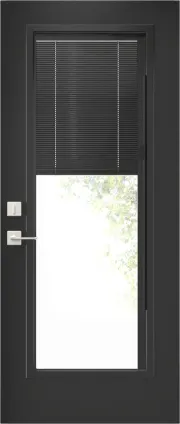 Glide Internal Blinds Steel Entry Door