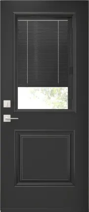 Glide Internal Blinds Steel Entry Door