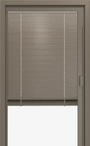 Glide Internal Blinds Steel Entry Door