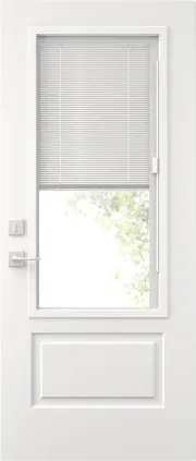 Glide Internal Blinds Steel Entry Door