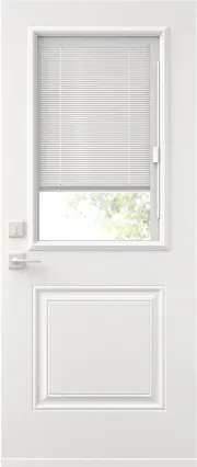 Glide Internal Blinds Steel Entry Door