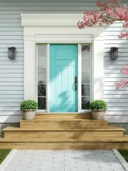 Victoria Shaker Steel Entry Door