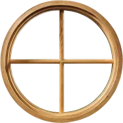 Wood Shaped Window