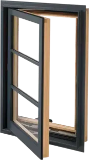 Aluminum Clad Wood Casement Window