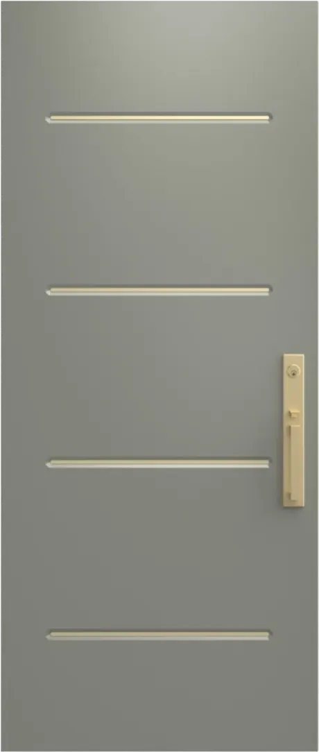 Decorative Accents Steel Entry Door