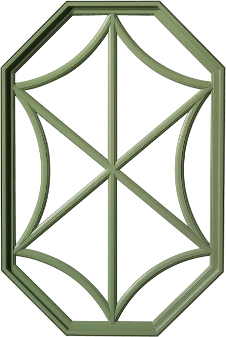 Aluminum Clad Wood Shaped Window