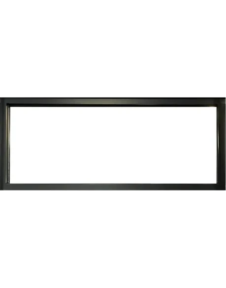Slim Vinyl & Wood Hybrid Picture Windows