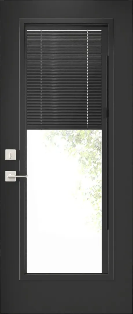 Glide Internal Blinds Steel Entry Door