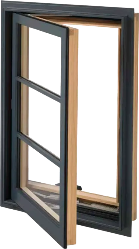 Aluminum Clad Wood Casement Window