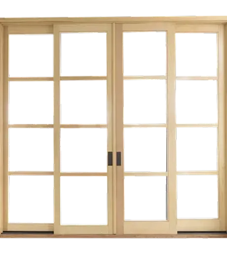 Wood Patio Sliding Door