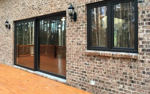 Lift and slide back doors