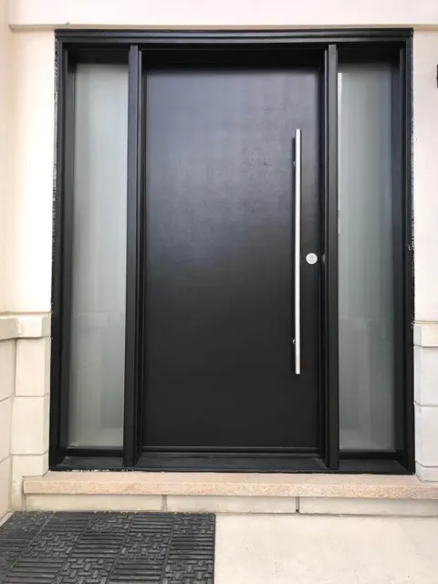 fiberglass-doors-installation-toronto-trutech-with-sidelights