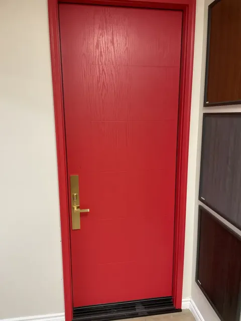 Oak Fiberglass Doors